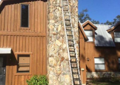 Stone Masonry Repair Before